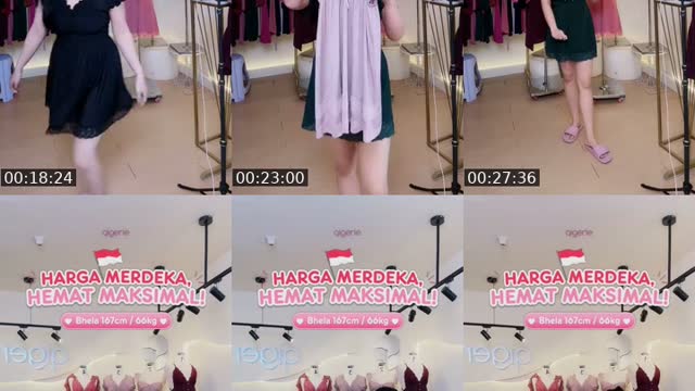 TikTok live: BHEL-DISKON MERDEKA 😱 by @qigerie