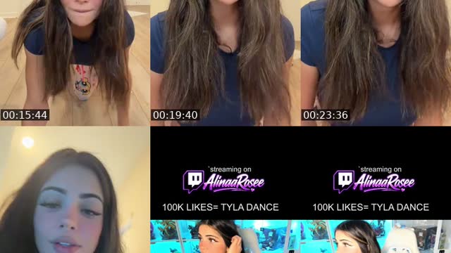 TikTok live: SINGLE RELEASE STREAM - ESTA NOC by @realalinnarosee
