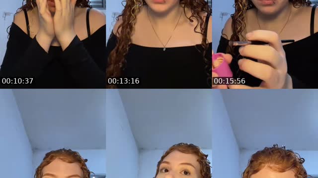 TikTok live: Grwm escola by @isa.paolar