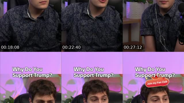 TikTok live: debating MAGA by @parkergetajob
