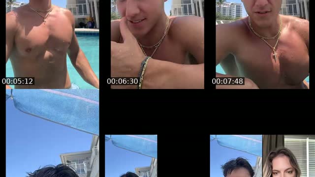 TikTok live: Pool stream cutie, pop in🎆😝 by @greg_lift