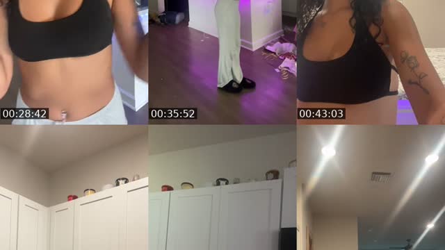 TikTok live: Clean w me by @xlusiveliyah