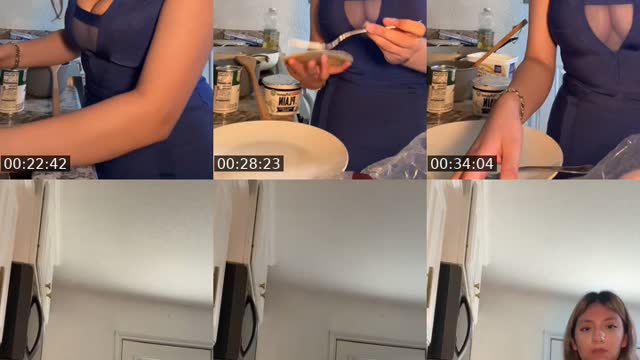 TikTok live: Cooking with kenbruh by @kendrapicasso