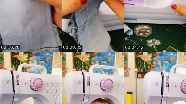 TikTok live: Mini máquina de costura by @cristianediasarte