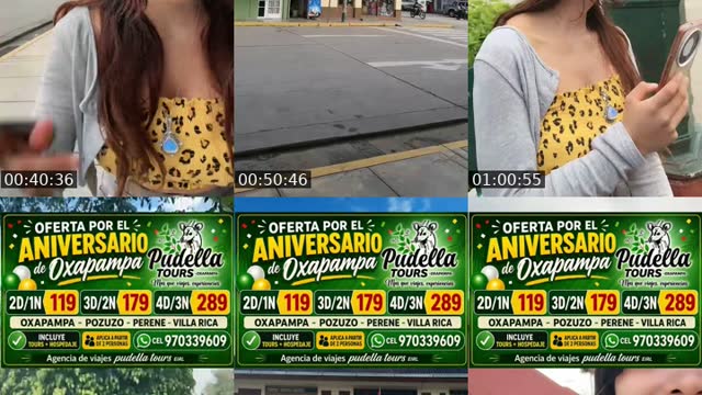 TikTok live: Aniversario OXAPAMPA 🇸🇱💚 by @pudellatours.oxapampa