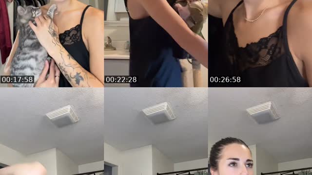 TikTok live: Post shower routine + grwm :p by @bby_morgz05