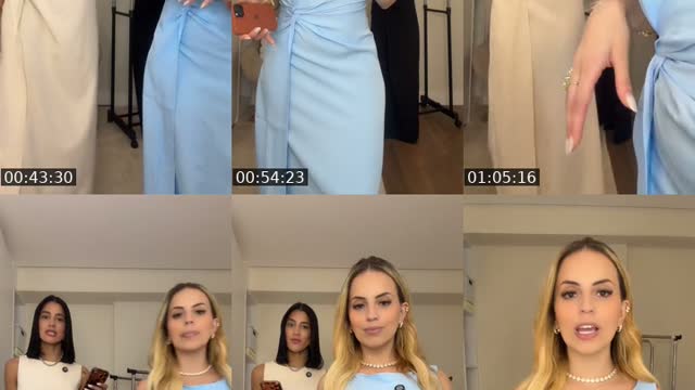 TikTok live: Vestido Alfaiataria by @lfconline_