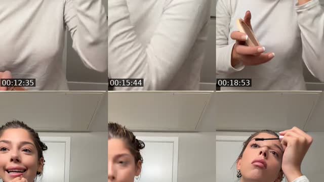 TikTok live: Grwm BAU prom by @thehannahmills11