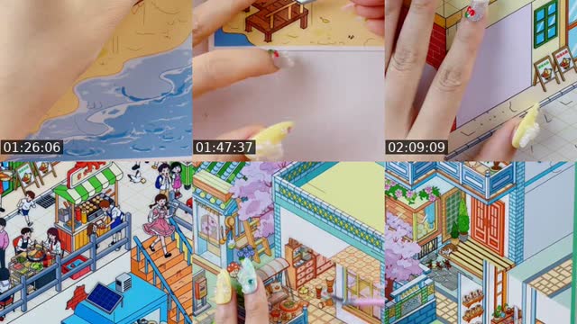 TikTok live: ASMR 3D Scene Stickers by @bettysticker