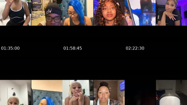 TikTok live: show time in the am! by @finibradley