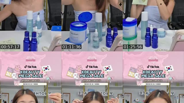 TikTok live: KBEAUTY WAREHOUSE SALE 🩷 by @mavissyn