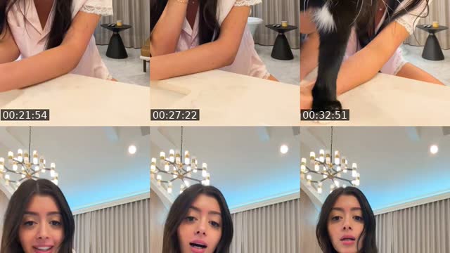 TikTok live: Nighttime and cuteness💖✨ by @princessssnat
