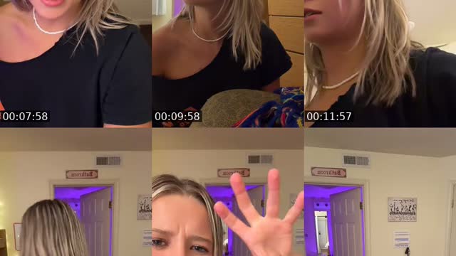TikTok live: chill w me by @uh_audreyyy