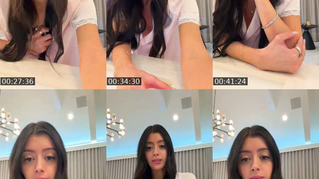 TikTok live: Nighttime and cuteness💖✨ by @princessssnat