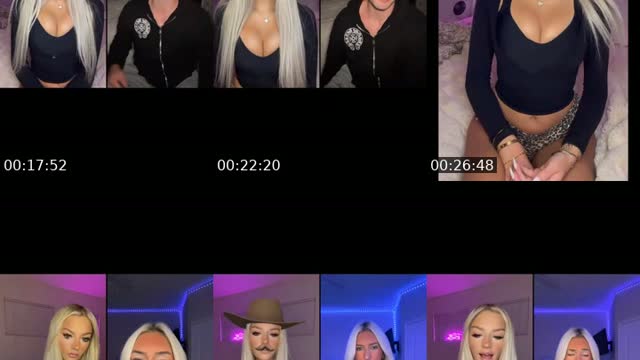 TikTok live: No broke boys 😉💞 by @isabellasimota