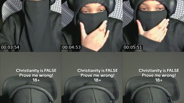TikTok live: Christianity is FALSE! by @korrathetaymi