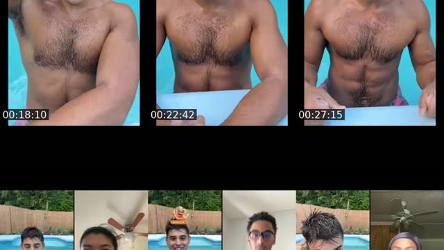 TikTok live: Poolside Hangout 🌊☀️ | Come Chat by @tylerdillenbeckfit