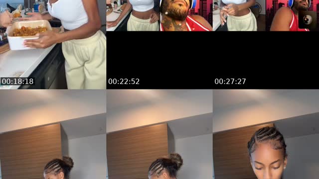 TikTok live: cook w me  giftGAL by @dreamofnini