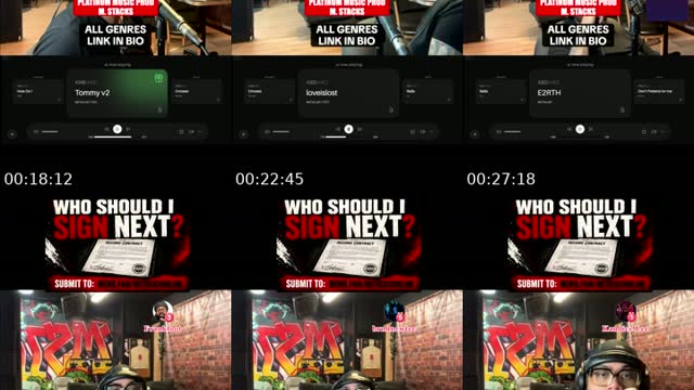 TikTok live: Who should I sign next??? by @mstacksonline