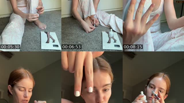 TikTok live: Chat with me! Doing my nails rn by @ambermaddz