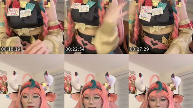 TikTok live: Varessa cosplay :3 by @ahriyumii
