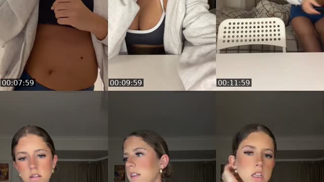 TikTok live: Just finished gym/ battles!! by @chl0e311
