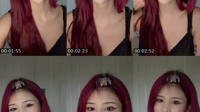 TikTok live: GRWM by @charechii