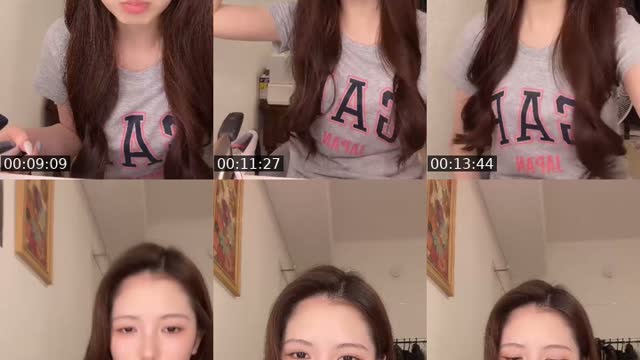 TikTok live: Hi 안녕 こんばんは💙 by @arisaaam___