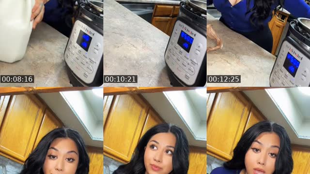 TikTok live: Chatting and yogurt 🍓🍓🍓 by @blink182beltran