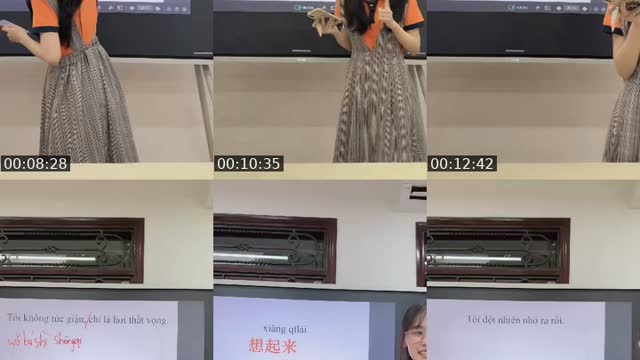 TikTok live: T. Trung cô Thu iChinese by @co_nha_ne
