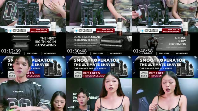 TikTok live: BEST MENS WOMEN SHAVER by @sgpomadesofficial