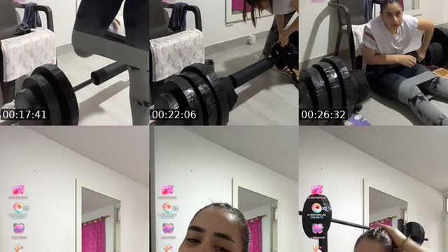 TikTok live: Lunes de glúteos😍💪🏻 by @natyl7997