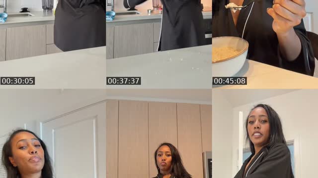 TikTok live: Just woke up again by @janaegraay