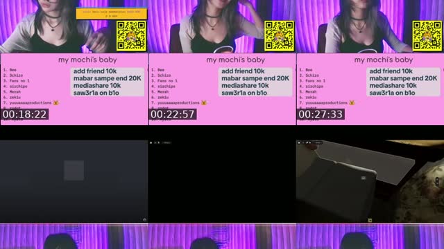 TikTok live: meow roblok horror by @hammochii