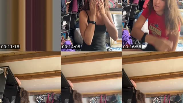 TikTok live: Cleaning my room pt 3457 by @elaineoatlatte