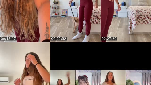 TikTok live: Happy Monday💜 by @katiebkoolin