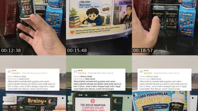 TikTok live: SALE MERDEKA🔥 VITAMIN ANAK📚 by @brainyplushq