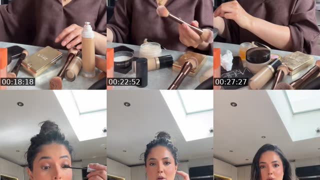 TikTok live: GRWM by @fizabash_official