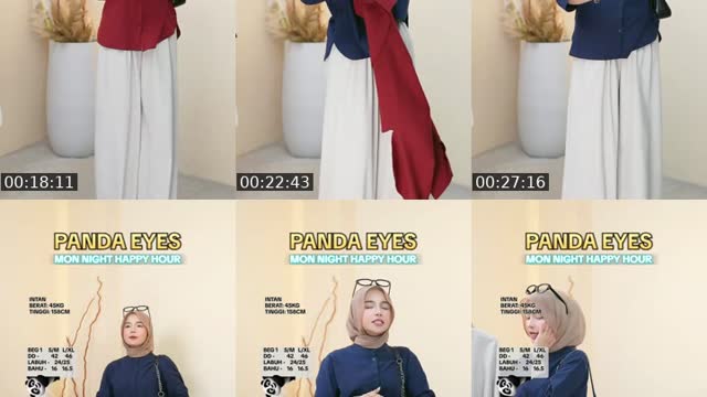 TikTok live: DESIGN TREND BARU MASUK !!! by @pandaeyesofficialstore