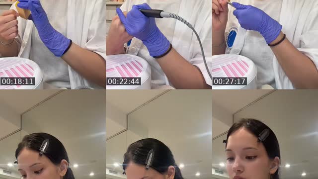 TikTok live: work with me in nyc 😴 by @thegreynabi