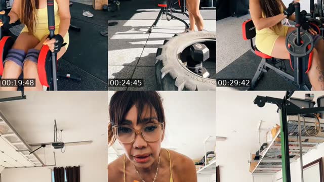 TikTok live: Lunes de glúteos Añade un título by @lolis1055
