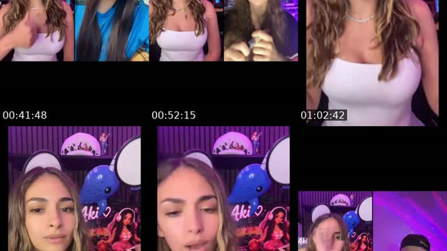 TikTok live: good morninn🤍 by @akiryaxoxo