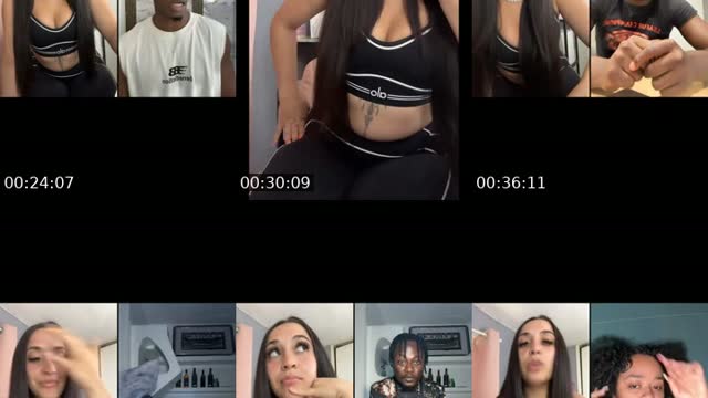 TikTok live: hey bae 💋 by @itsrosaabih_