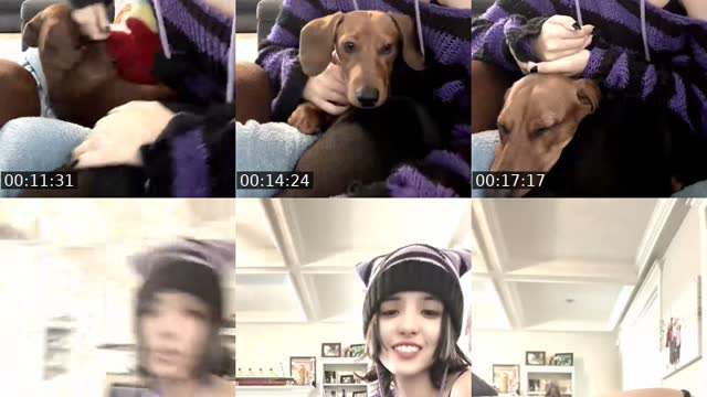 TikTok live: no makeup hello by @plummy_bunny