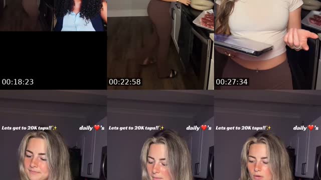 TikTok live: come say hi✨ by @brownhairblonde_