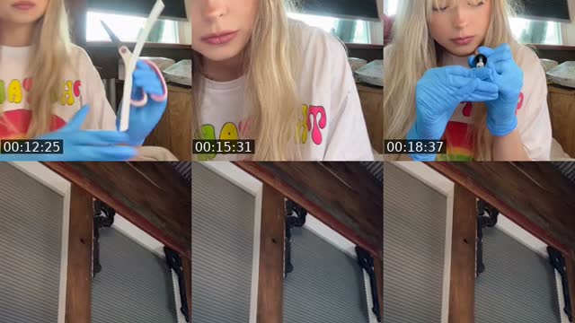 TikTok live: making custom press on’s! by @brysee.foldenn