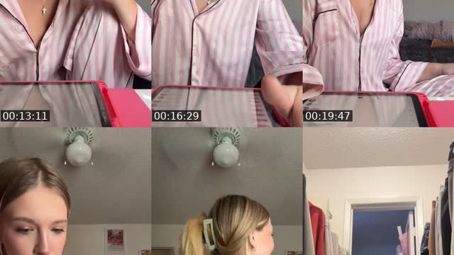 TikTok live: Grwm by @emeliacasteel
