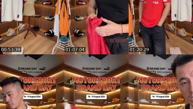 TikTok live: PUMA MOTOSPORTS BRAND DAY by @johnlone_88