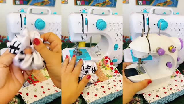 Mini máquina de costura - @cristianediasarte