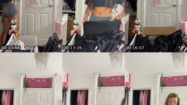 TikTok live: Deep clean my room w me by @chloes_spamz0